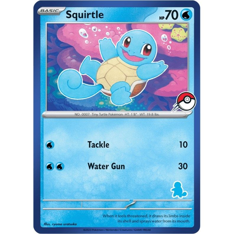 Image for Squirtle (Blue Border) - Pokemon