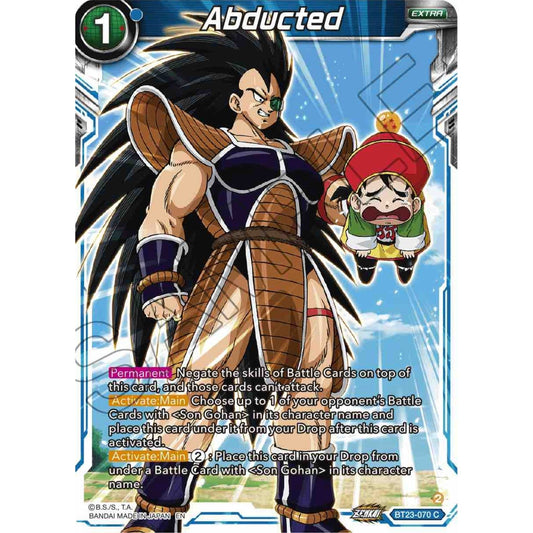 Image for Abducted (BT23-070) (BT23) - Dragon Ball Super: Masters