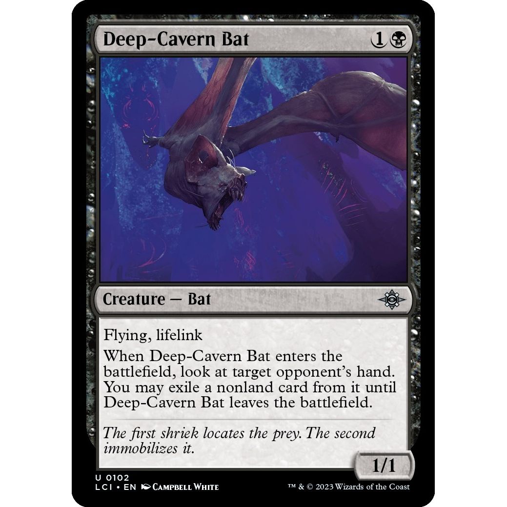 Image for Deep-Cavern Bat (102) (LCI) - Magic: The Gathering