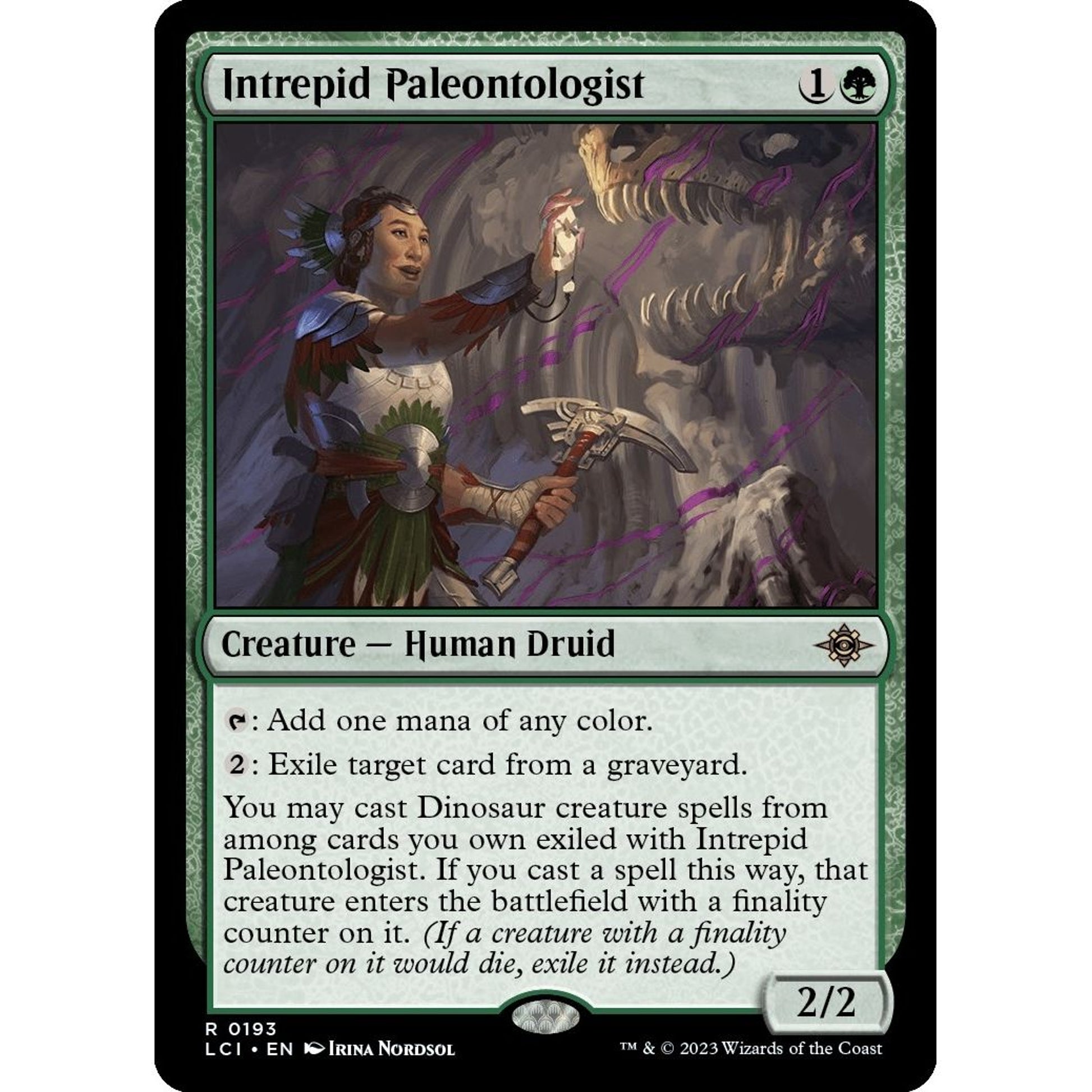 Image for Intrepid Paleontologist (193) (LCI) - Magic: The Gathering
