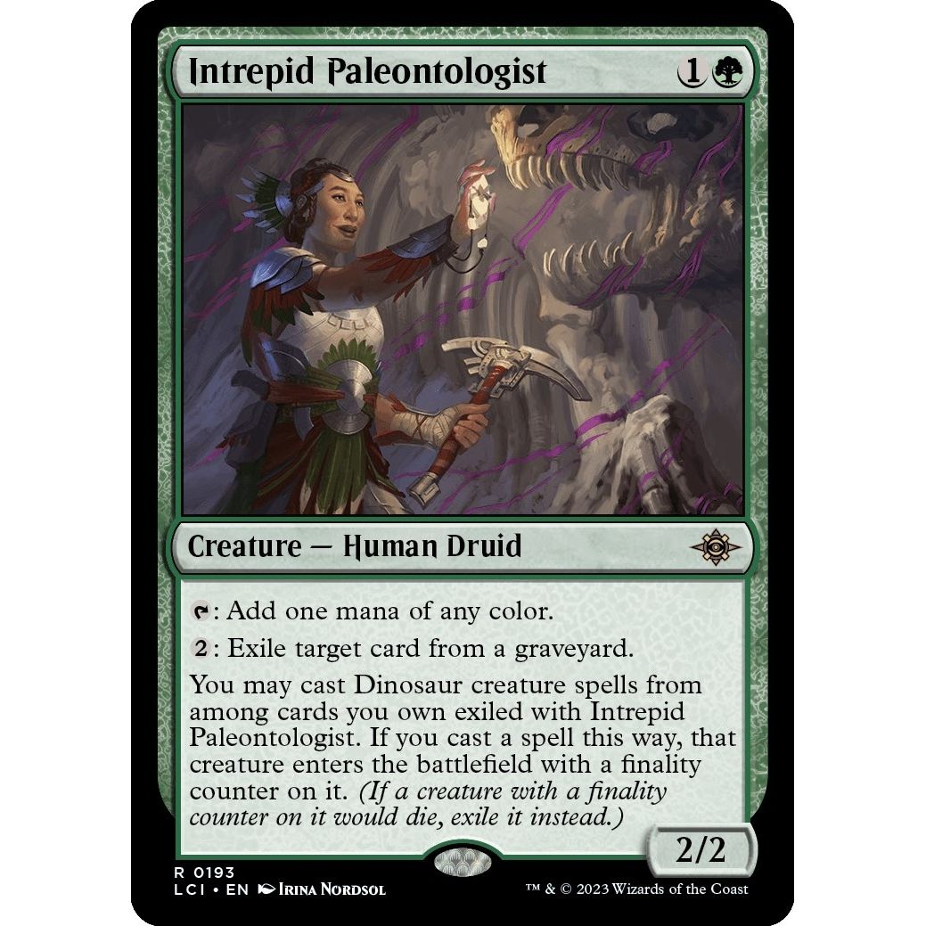 Image for Intrepid Paleontologist (193) (LCI) - Magic: The Gathering