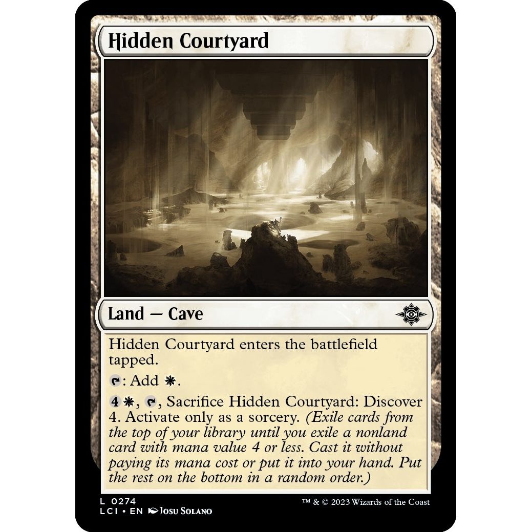 Image for Hidden Courtyard (274) (LCI) - Magic: The Gathering