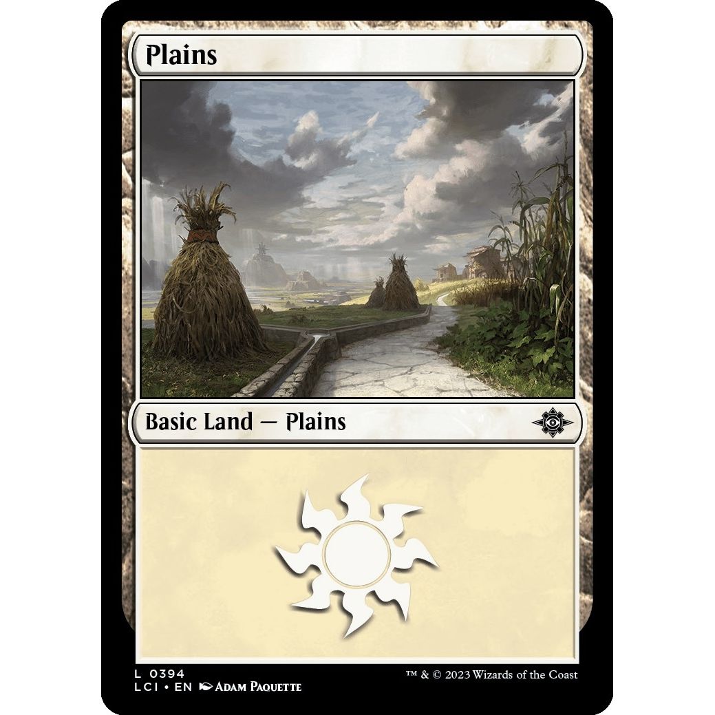 Image for Plains (0394) (394) (LCI) - Magic: The Gathering