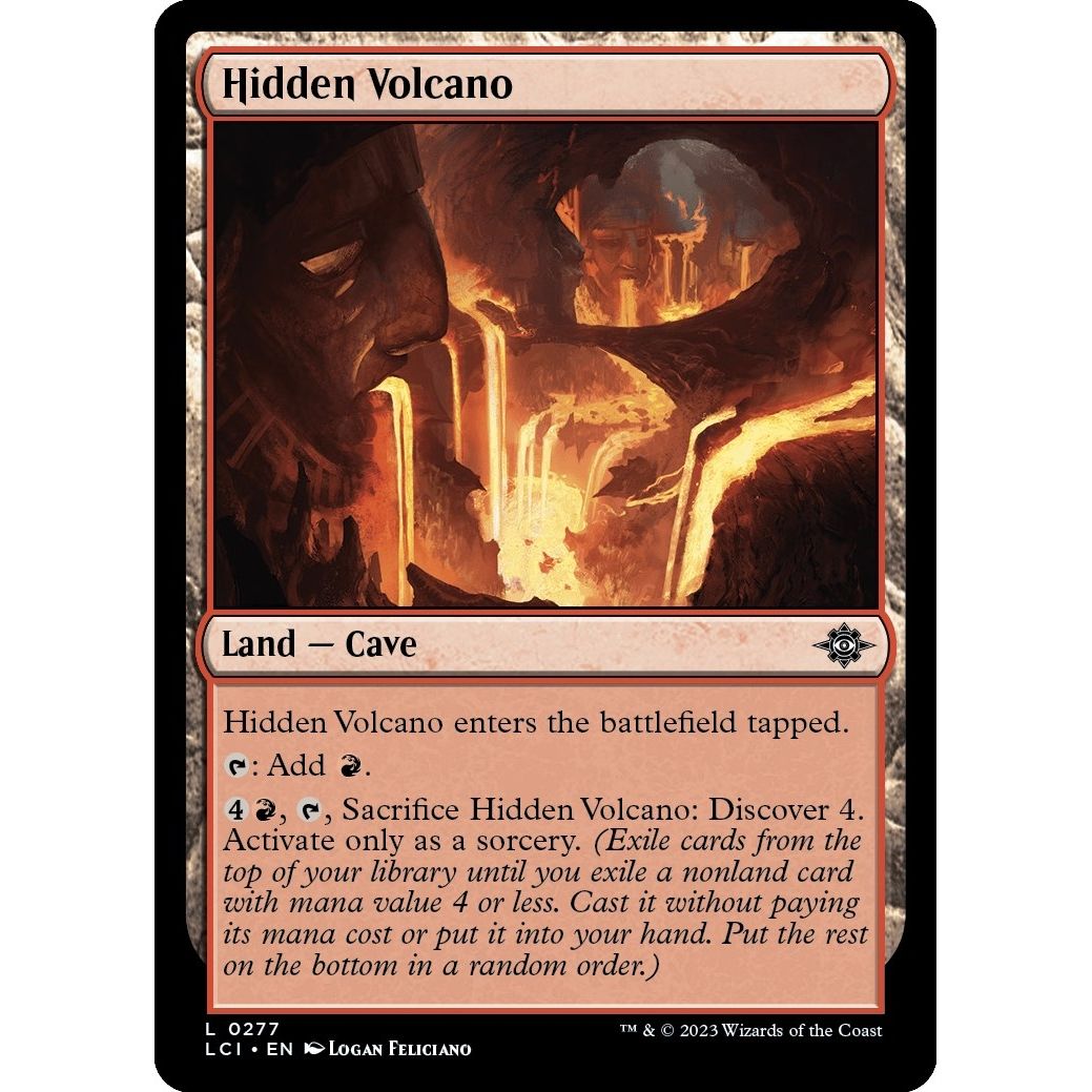 Image for Hidden Volcano (277) (LCI) - Magic: The Gathering