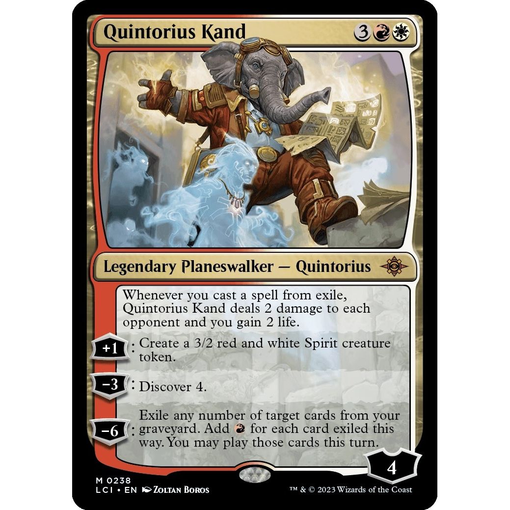 Image for Quintorius Kand (238) (LCI) - Magic: The Gathering