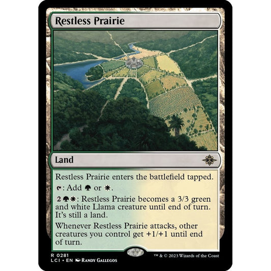 Image for Restless Prairie (281) (LCI) - Magic: The Gathering