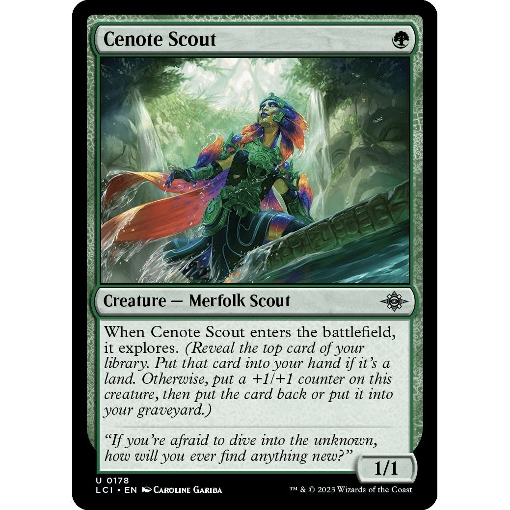 Image for Cenote Scout (178) (LCI) - Magic: The Gathering