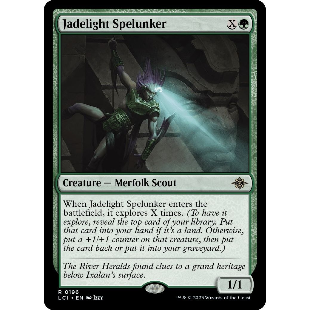 Image for Jadelight Spelunker (196) (LCI) - Magic: The Gathering