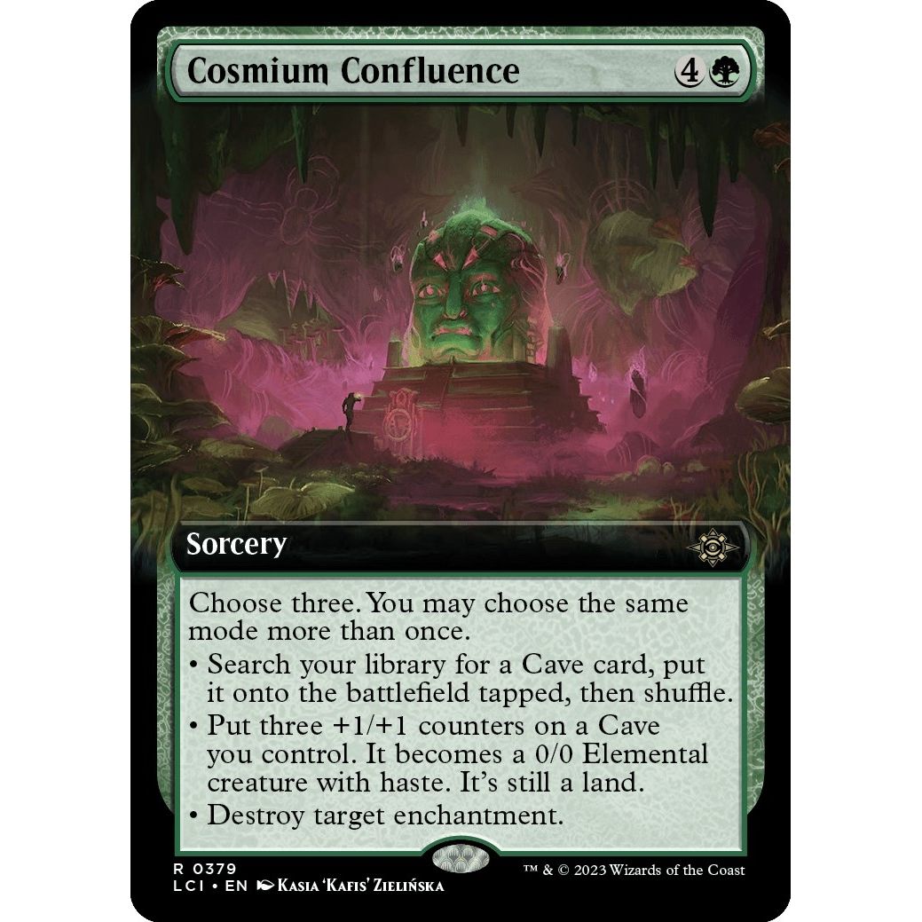 Image for Cosmium Confluence (Extended Art) (379) (LCI) - Magic: The Gathering