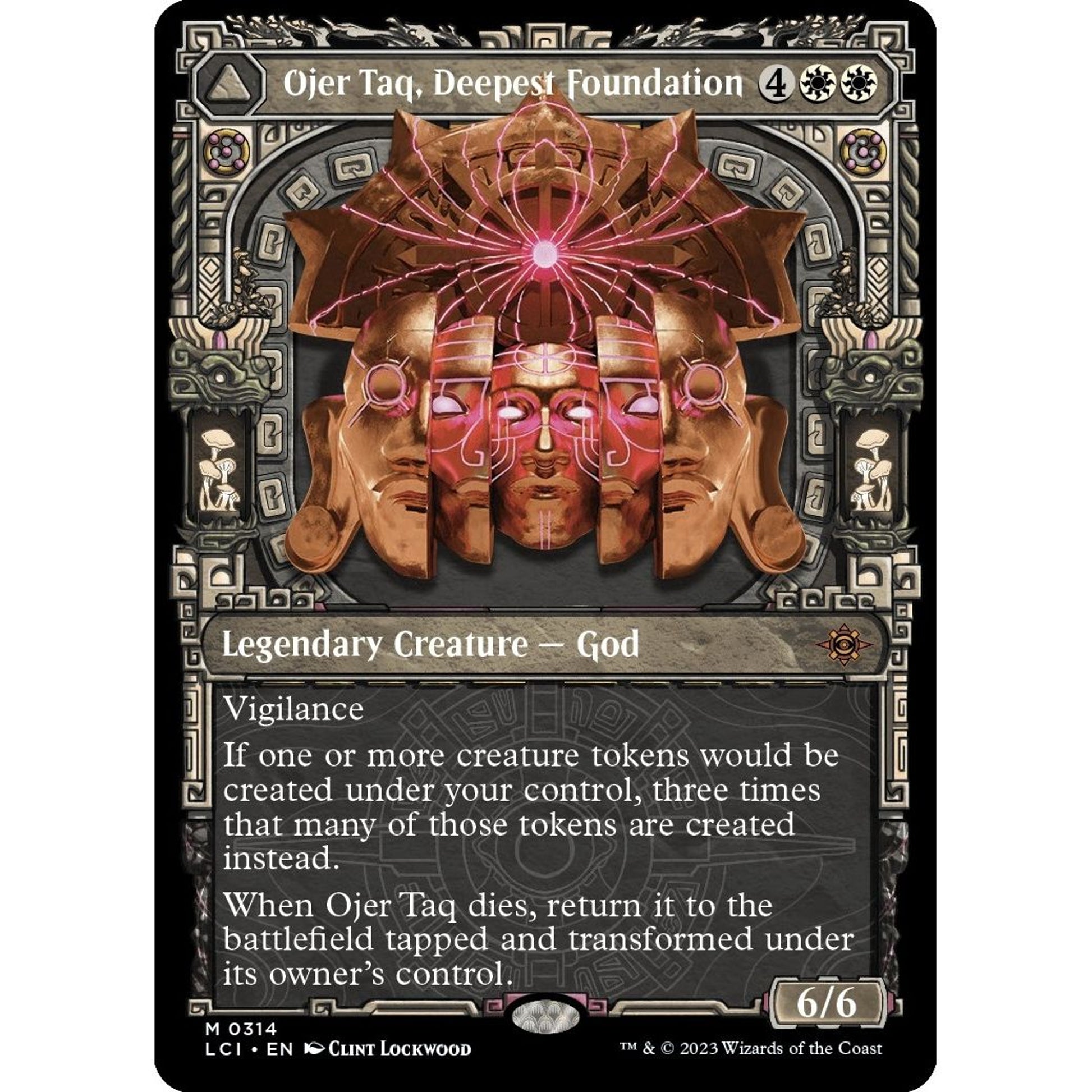 Image for Ojer Taq, Deepest Foundation (Showcase) (314) (LCI) - Magic: The Gathering