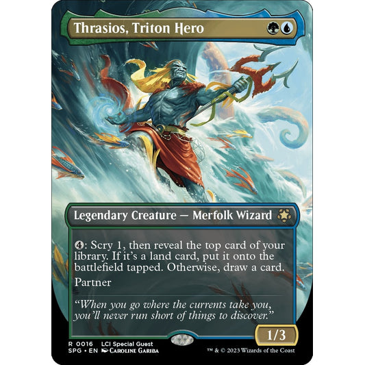 Thrasios, Triton Hero (Borderless) (16) (SPG)