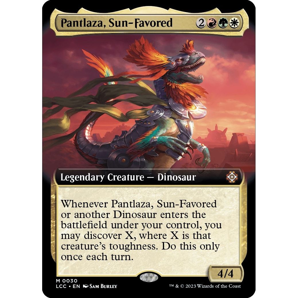 Image for Pantlaza, Sun-Favored (Extended Art) (30) (LCC) - Magic: The Gathering