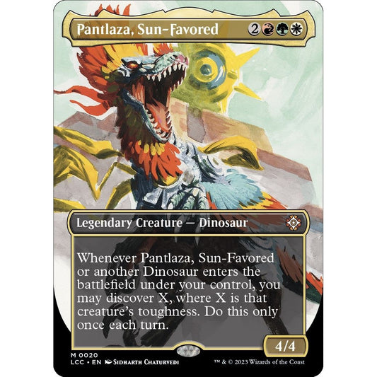 Image for Pantlaza, Sun-Favored (Borderless) (20) (LCC) - Magic: The Gathering