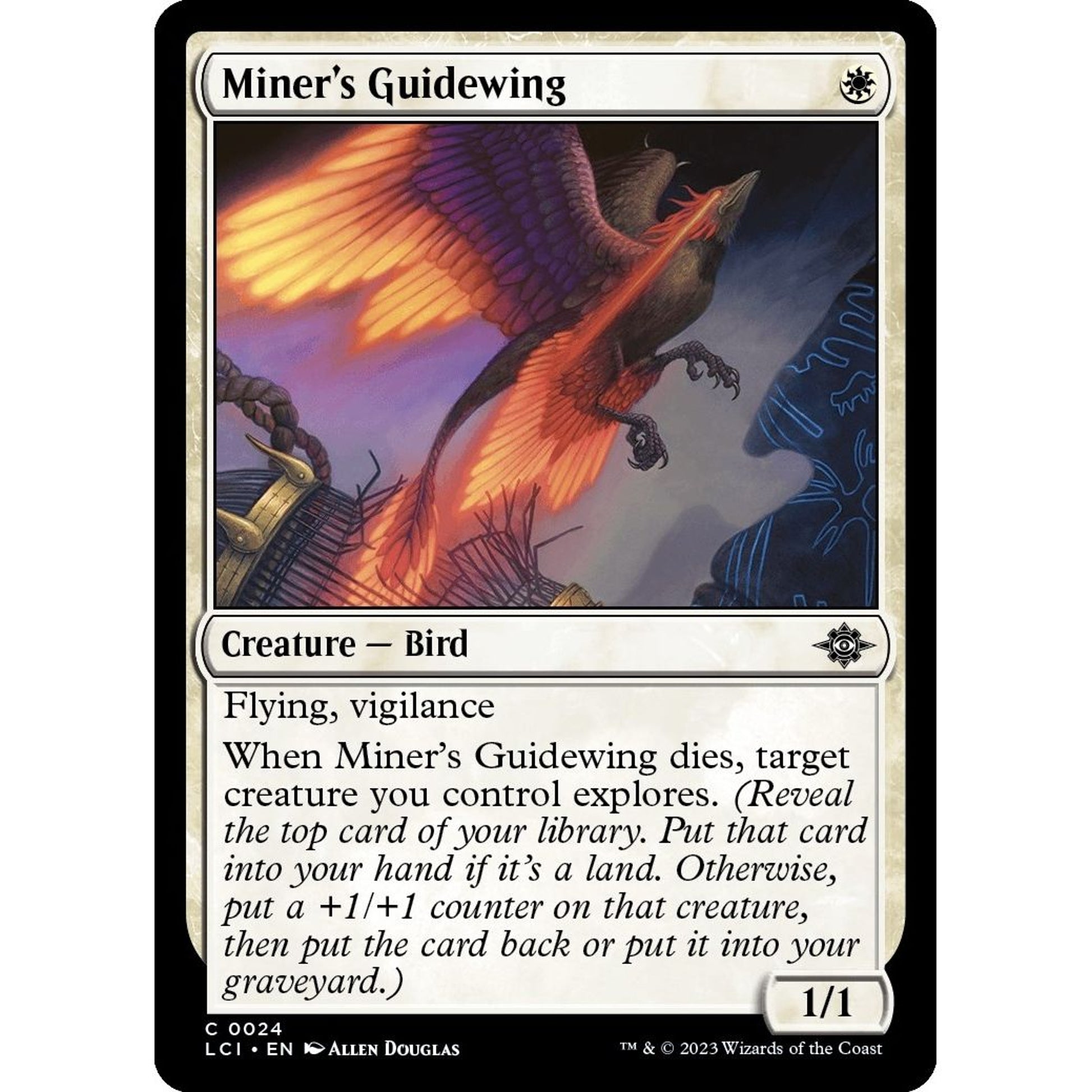 Image for Miner's Guidewing (24) (LCI) - Magic: The Gathering