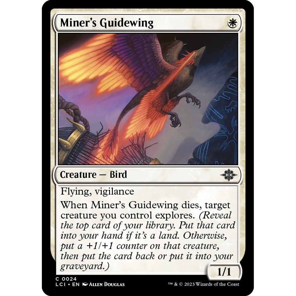 Image for Miner's Guidewing (24) (LCI) - Magic: The Gathering
