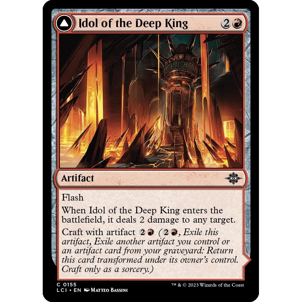 Image for Idol of the Deep King (155) (LCI) - Magic: The Gathering