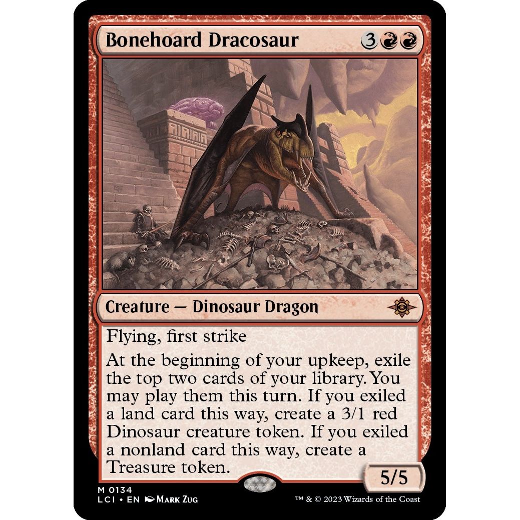 Image for Bonehoard Dracosaur (134) (LCI) - Magic: The Gathering