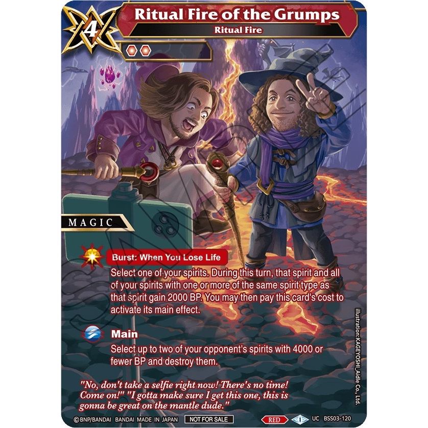 Image for Ritual Fire of the Grumps (BSS03-120) (BSSP) - Battle Spirits Saga