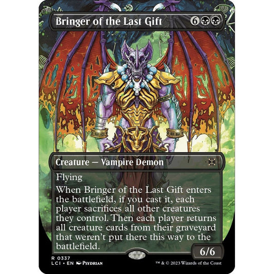 Image for Bringer of the Last Gift (Borderless) (337) (LCI) - Magic: The Gathering