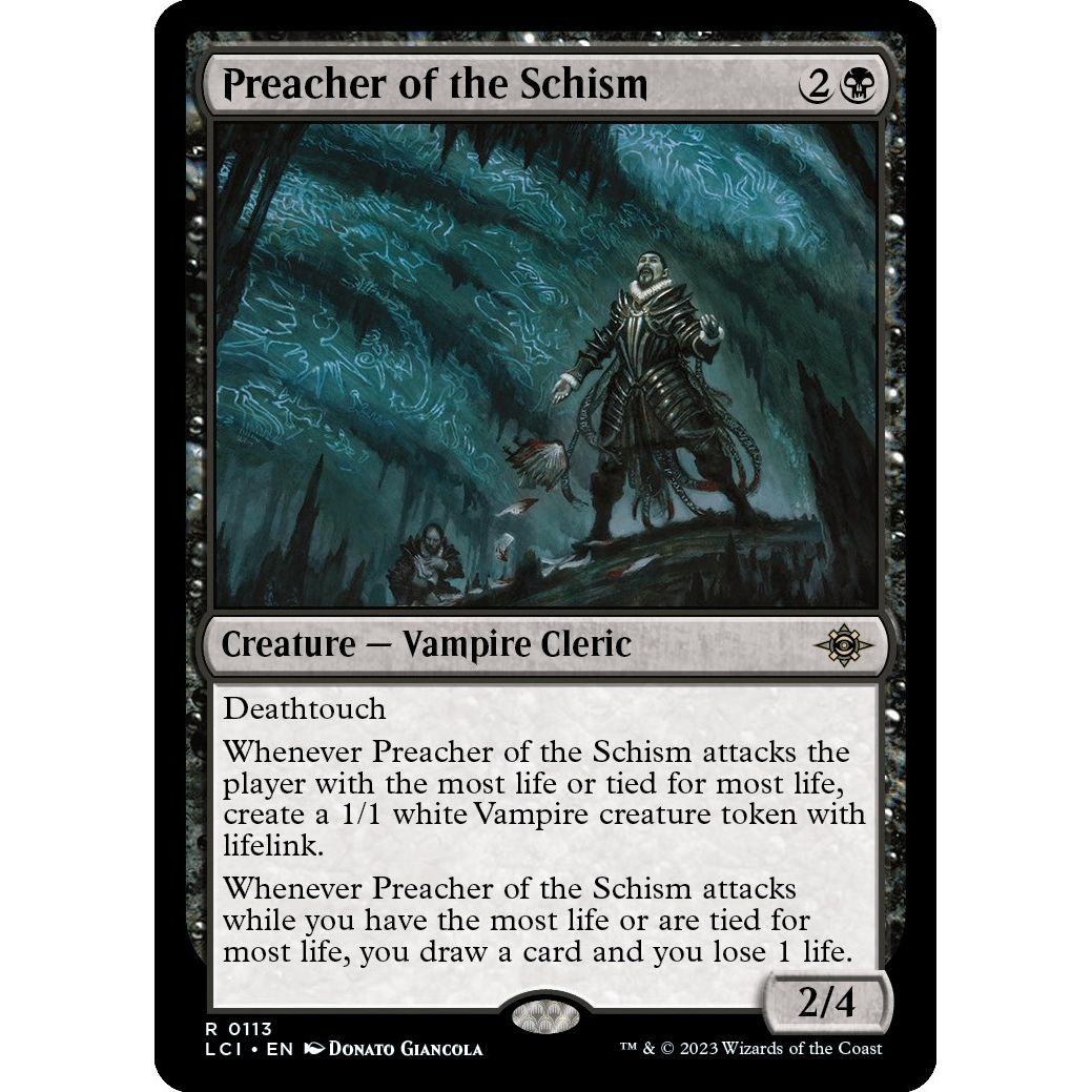 Image for Preacher of the Schism (113) (LCI) - Magic: The Gathering