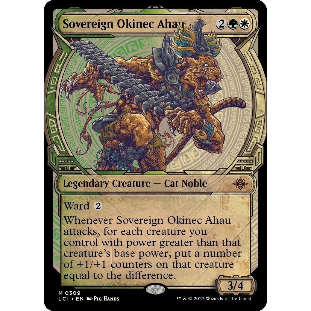 Image for Sovereign Okinec Ahau (Showcase) (309) (LCI) - Magic: The Gathering