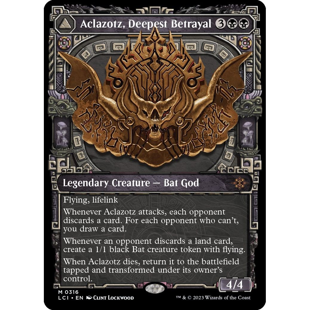 Image for Aclazotz, Deepest Betrayal (Showcase) (316) (LCI) - Magic: The Gathering
