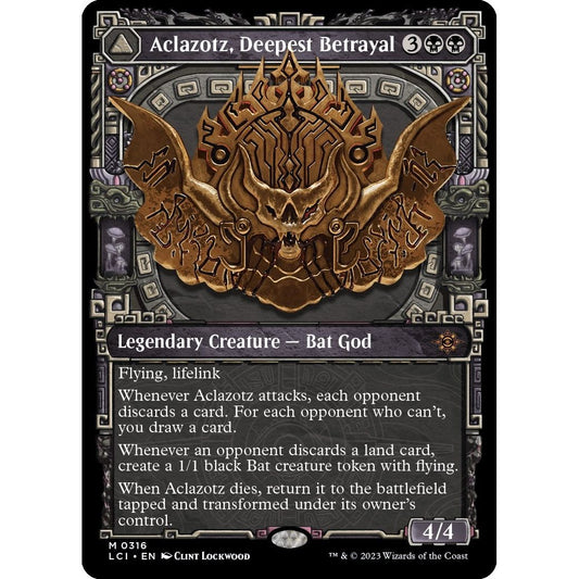 Image for Aclazotz, Deepest Betrayal (Showcase) (316) (LCI) - Magic: The Gathering