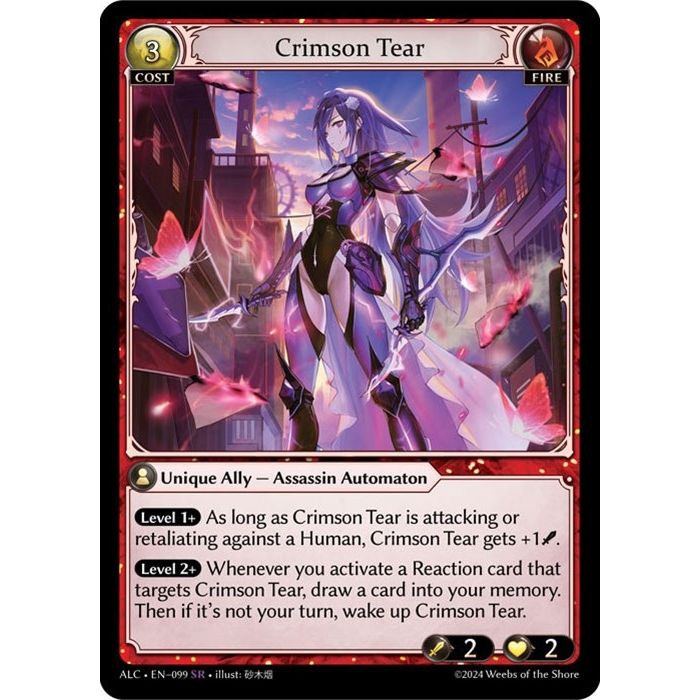 Image for Crimson Tear (099) (ALC) - Grand Archive TCG