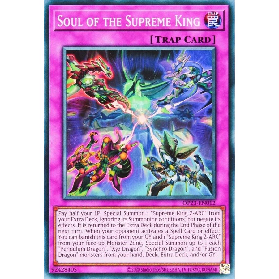 Image for Soul of the Supreme King (OP23-EN012) (OP23) - YuGiOh