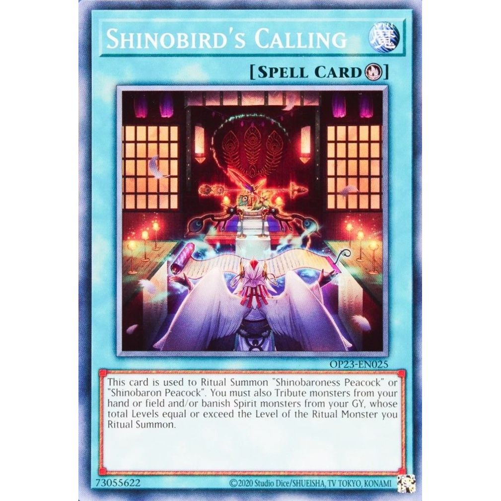 Image for Shinobird's Calling (OP23-EN025) (OP23) - YuGiOh