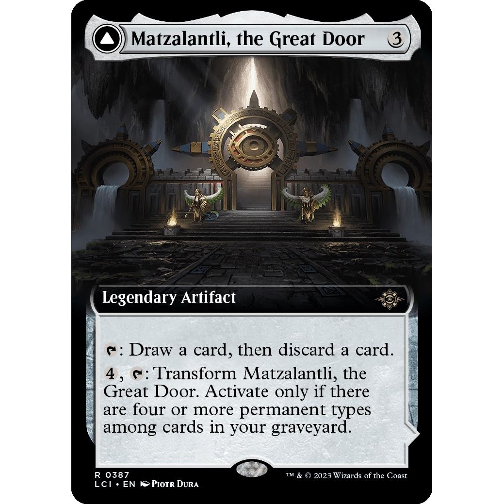 Image for Matzalantli, the Great Door (Extended Art) (387) (LCI) - Magic: The Gathering