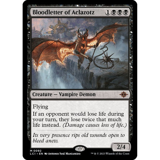 Image for Bloodletter of Aclazotz (92) (LCI) - Magic: The Gathering