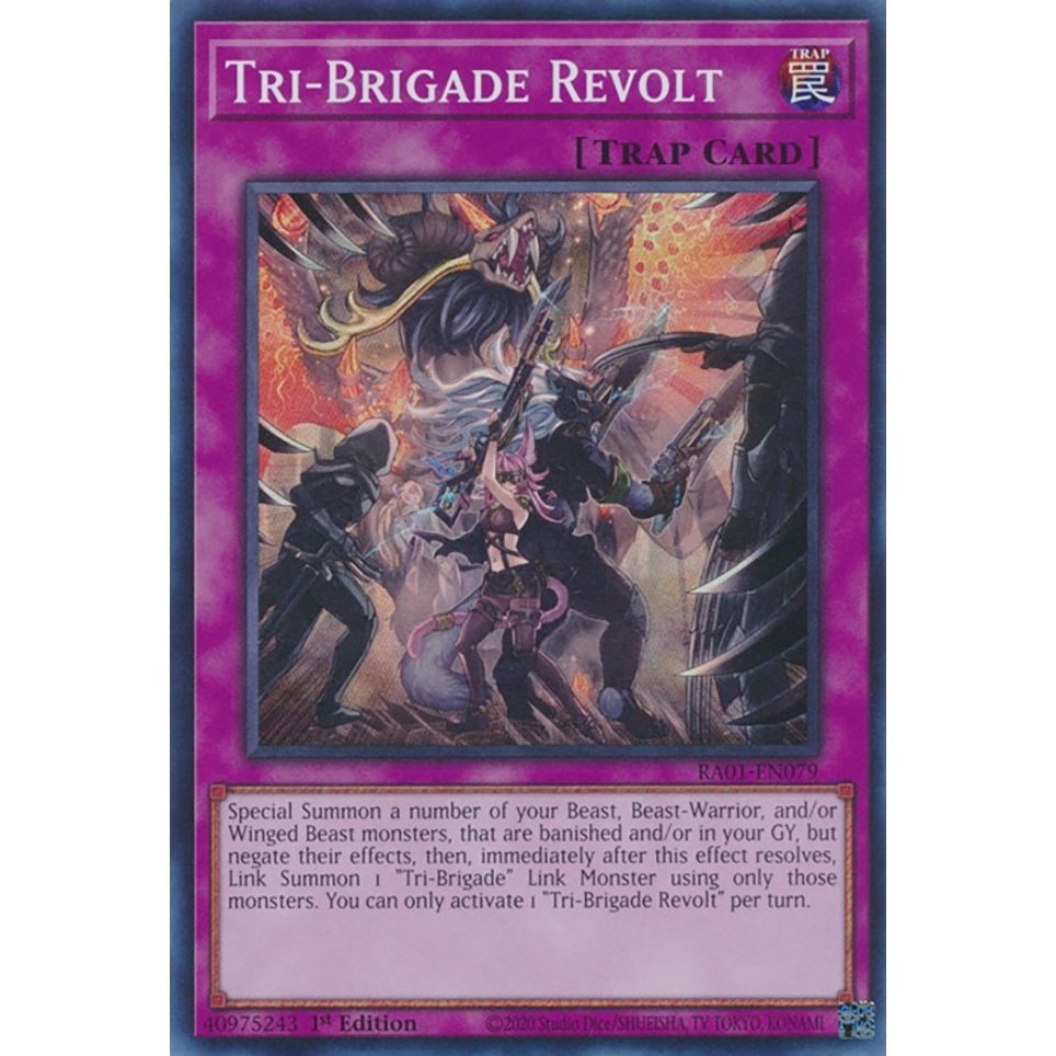 Image for Tri-Brigade Revolt (RA01-EN079) (RA01) - YuGiOh