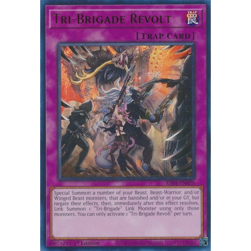 Image for Tri-Brigade Revolt (UR) (RA01-EN079) (RA01) - YuGiOh