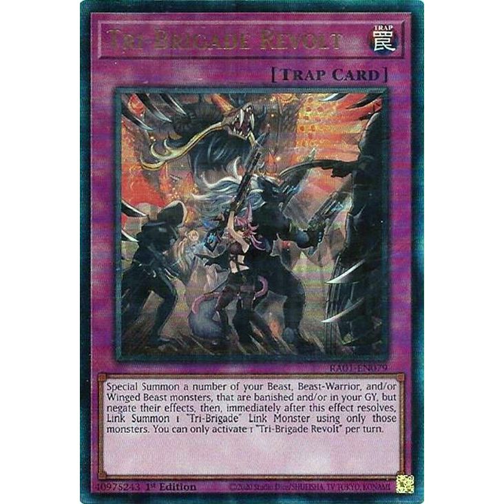 Image for Tri-Brigade Revolt (PUR) (RA01-EN079) (RA01) - YuGiOh