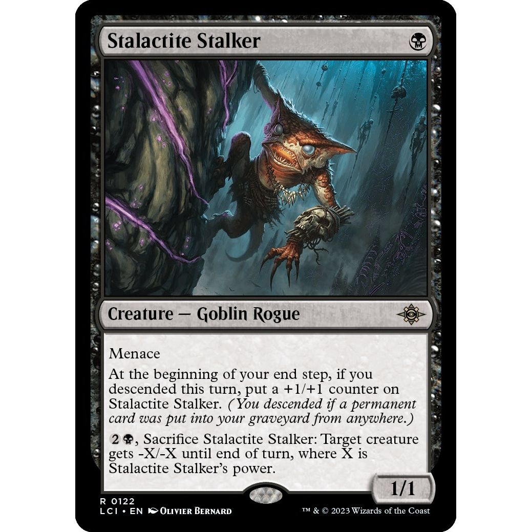 Image for Stalactite Stalker (122) (LCI) - Magic: The Gathering