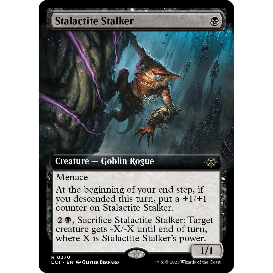 Image for Stalactite Stalker (Extended Art) (370) (LCI) - Magic: The Gathering