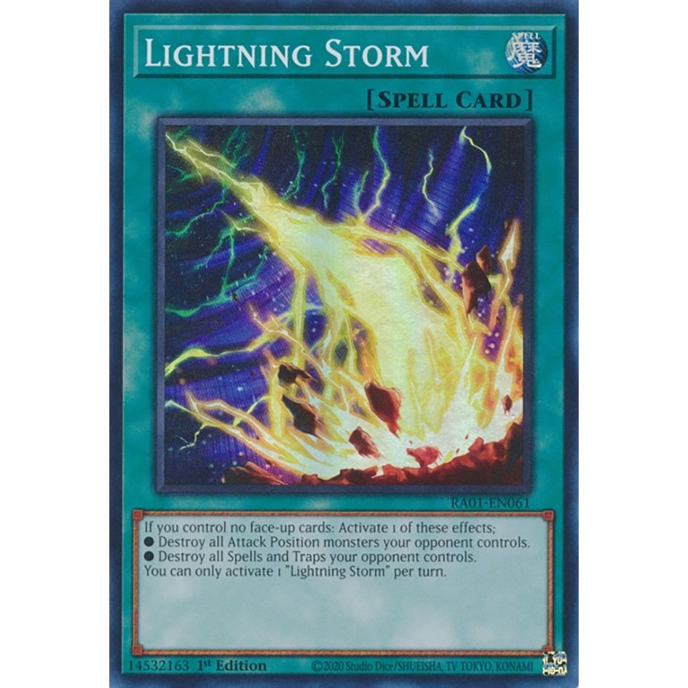Image for Lightning Storm (RA01-EN061) (RA01) - YuGiOh