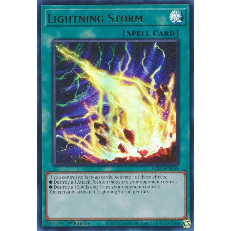 Image for Lightning Storm (UR) (RA01-EN061) (RA01) - YuGiOh