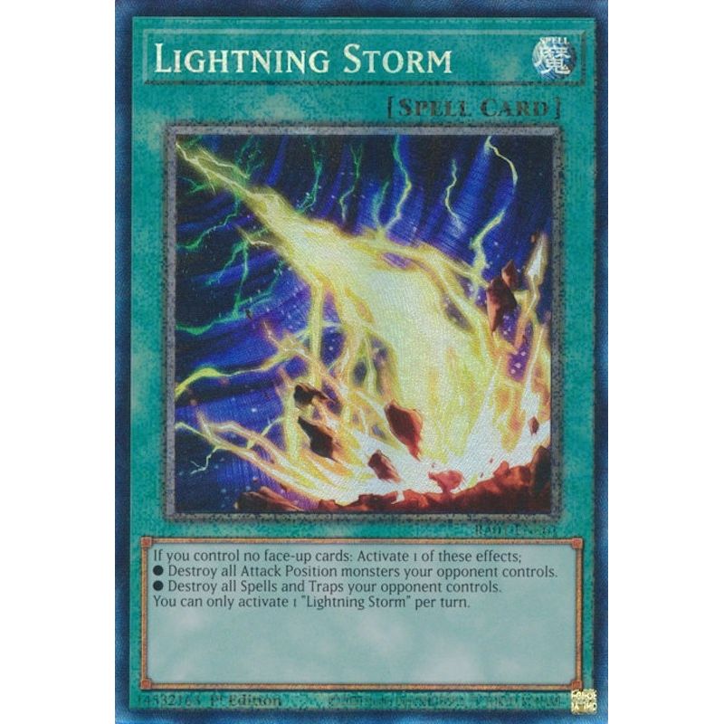 Image for Lightning Storm (PCR) (RA01-EN061) (RA01) - YuGiOh