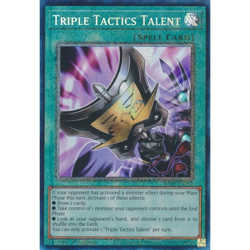 Image for Triple Tactics Talent (PCR) (RA01-EN063) (RA01) - YuGiOh