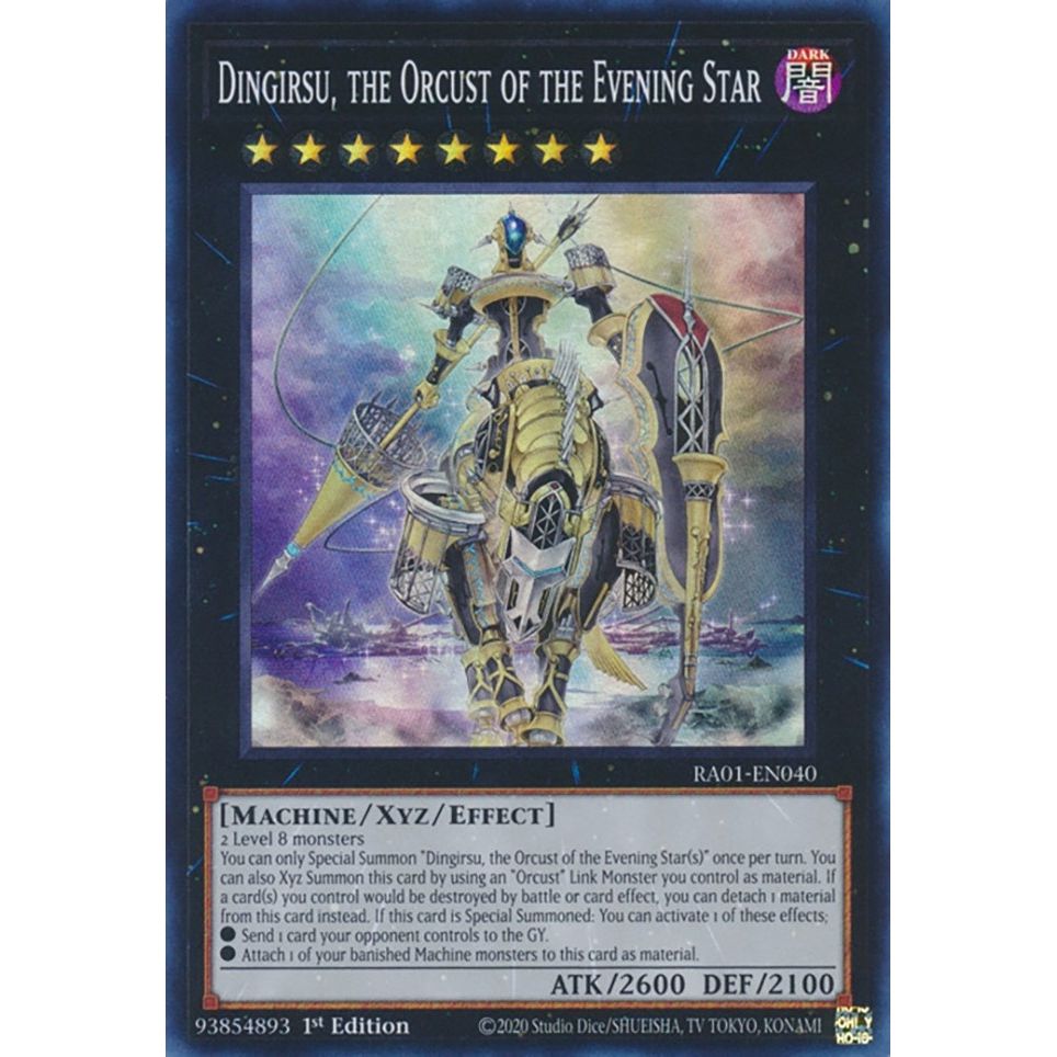 Image for Dingirsu, the Orcust of the Evening Star (RA01-EN040) (RA01) - YuGiOh