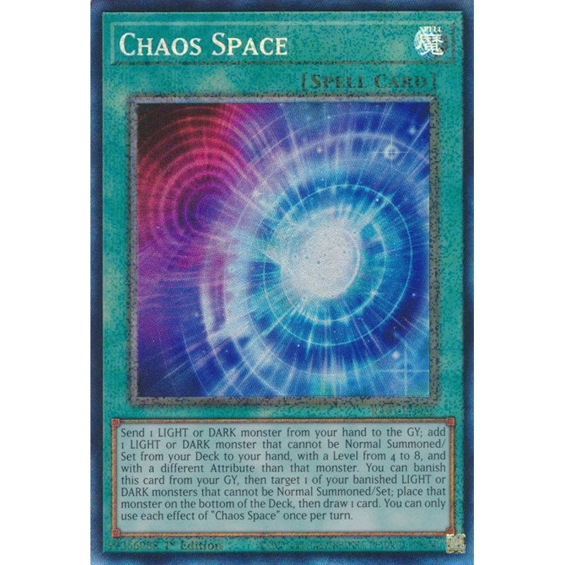 Image for Chaos Space (PCR) (RA01-EN065) (RA01) - YuGiOh