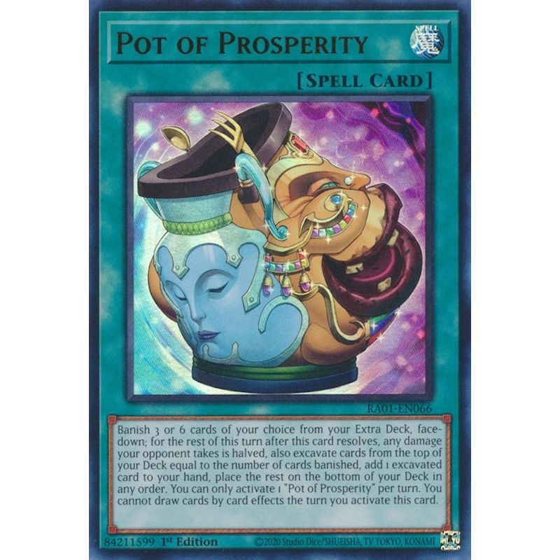 Image for Pot of Prosperity (UR) (RA01-EN066) (RA01) - YuGiOh