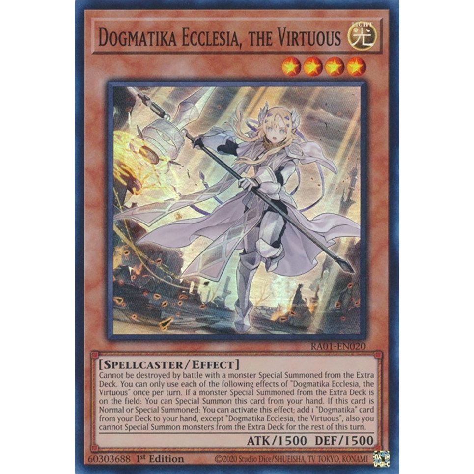 Image for Dogmatika Ecclesia, the Virtuous (RA01-EN020) (RA01) - YuGiOh