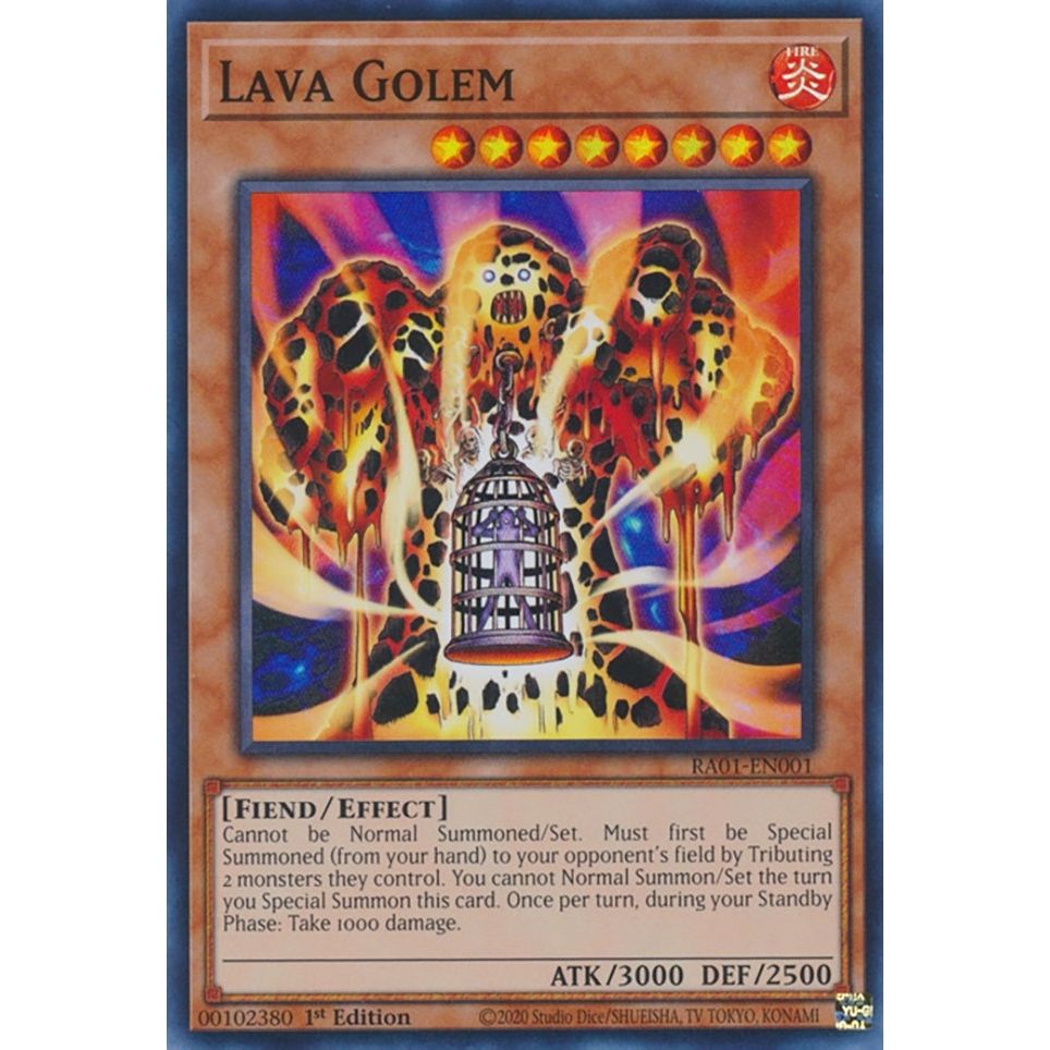 Image for Lava Golem (RA01-EN001) (RA01) - YuGiOh