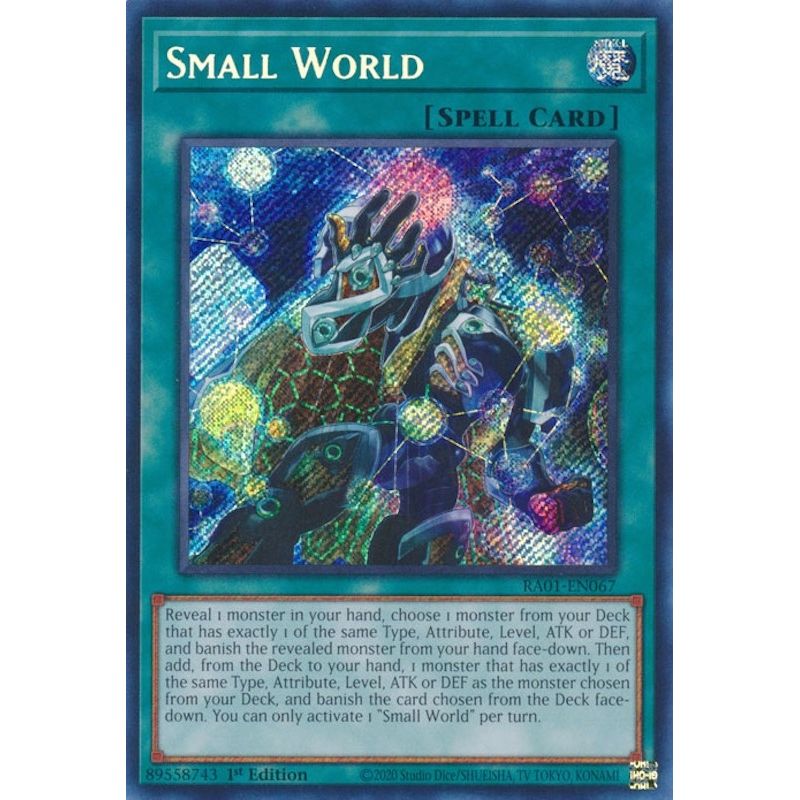 Image for Small World (Secret Rare) (RA01-EN067) (RA01) - YuGiOh