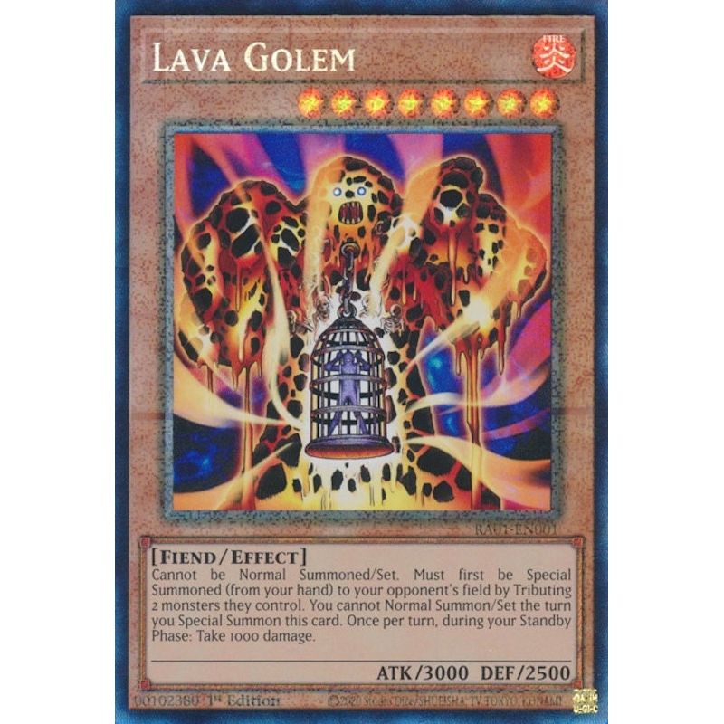 Image for Lava Golem (PCR) (RA01-EN001) (RA01) - YuGiOh