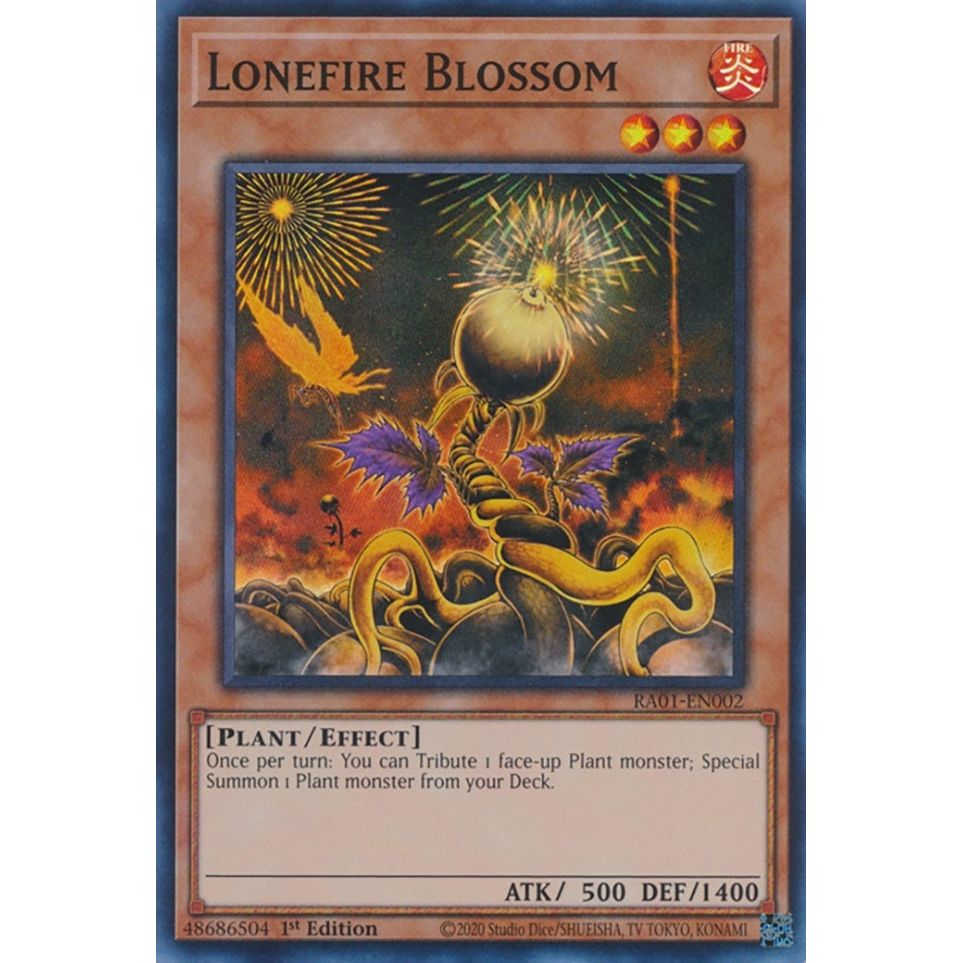 Image for Lonefire Blossom (RA01-EN002) (RA01) - YuGiOh