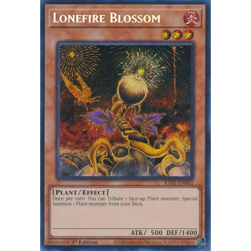 Image for Lonefire Blossom (Secret Rare) (RA01-EN002) (RA01) - YuGiOh